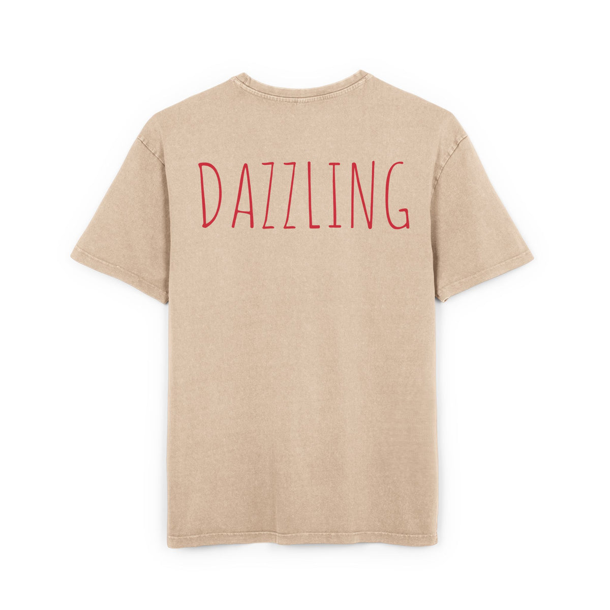 Oversize Tee  - Dazzling Acid Washed T-Shirt
