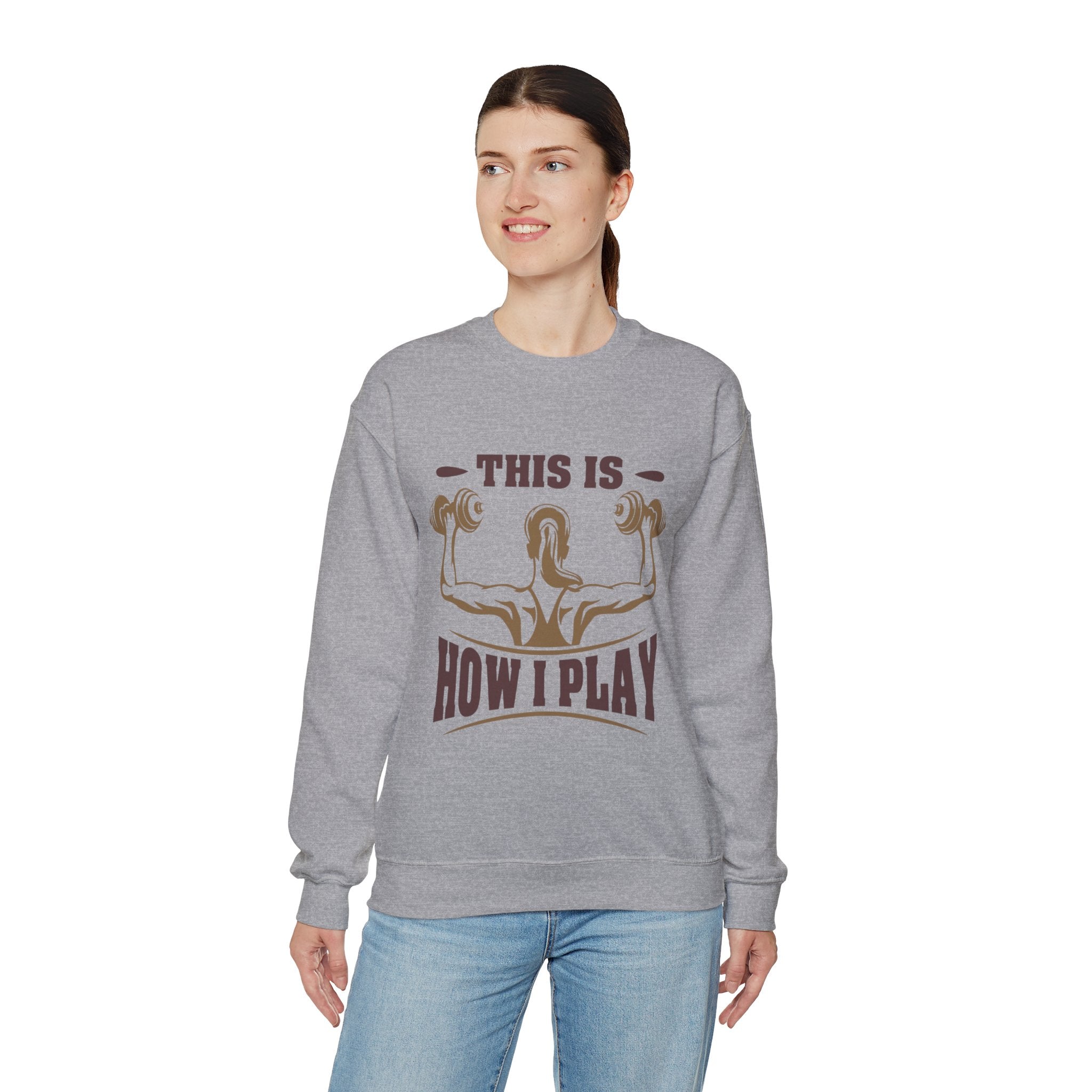 C’est comme ça que je joue Sweatshirt unisexe 