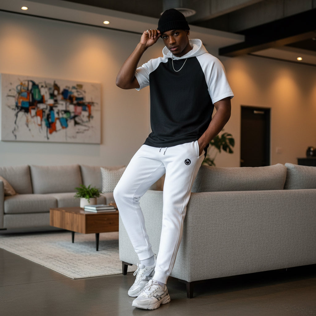 Cozy Embroidered Unisex Fleece Sweatpants | Relaxing Loungewear Printify