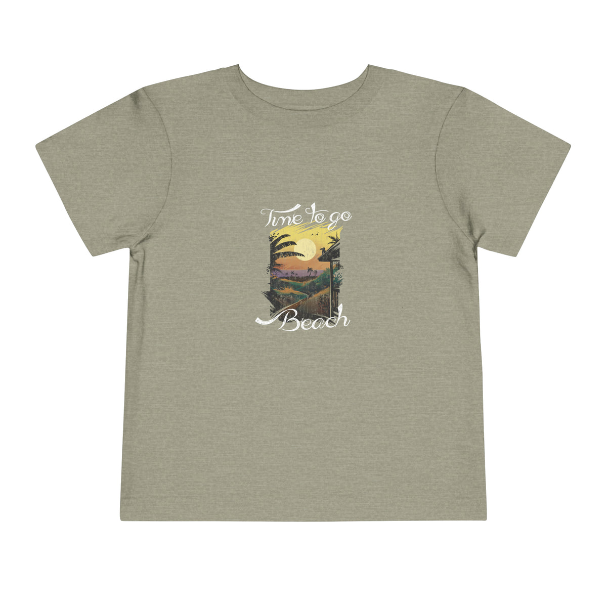 Time To Go Beach Toddler Tee