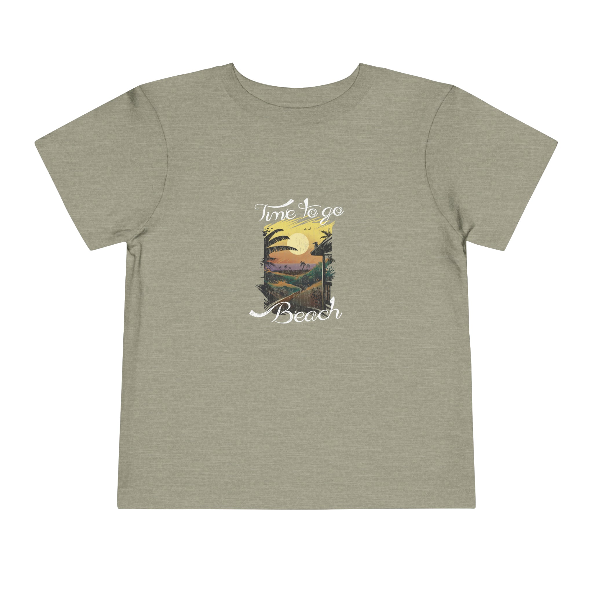 Time To Go Beach Toddler Tee