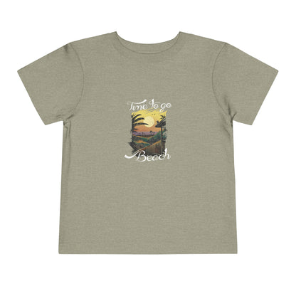 Time To Go Beach Toddler Tee