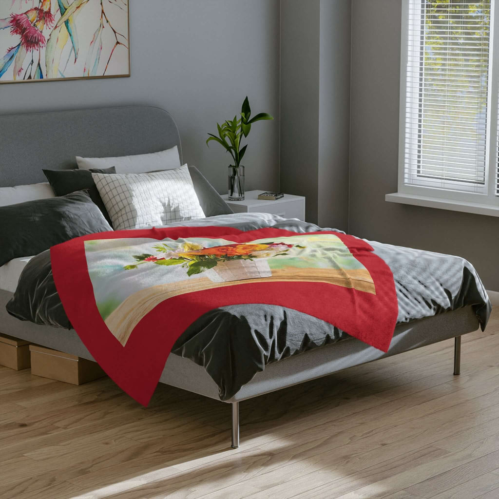 Velveteen Minky Blanket