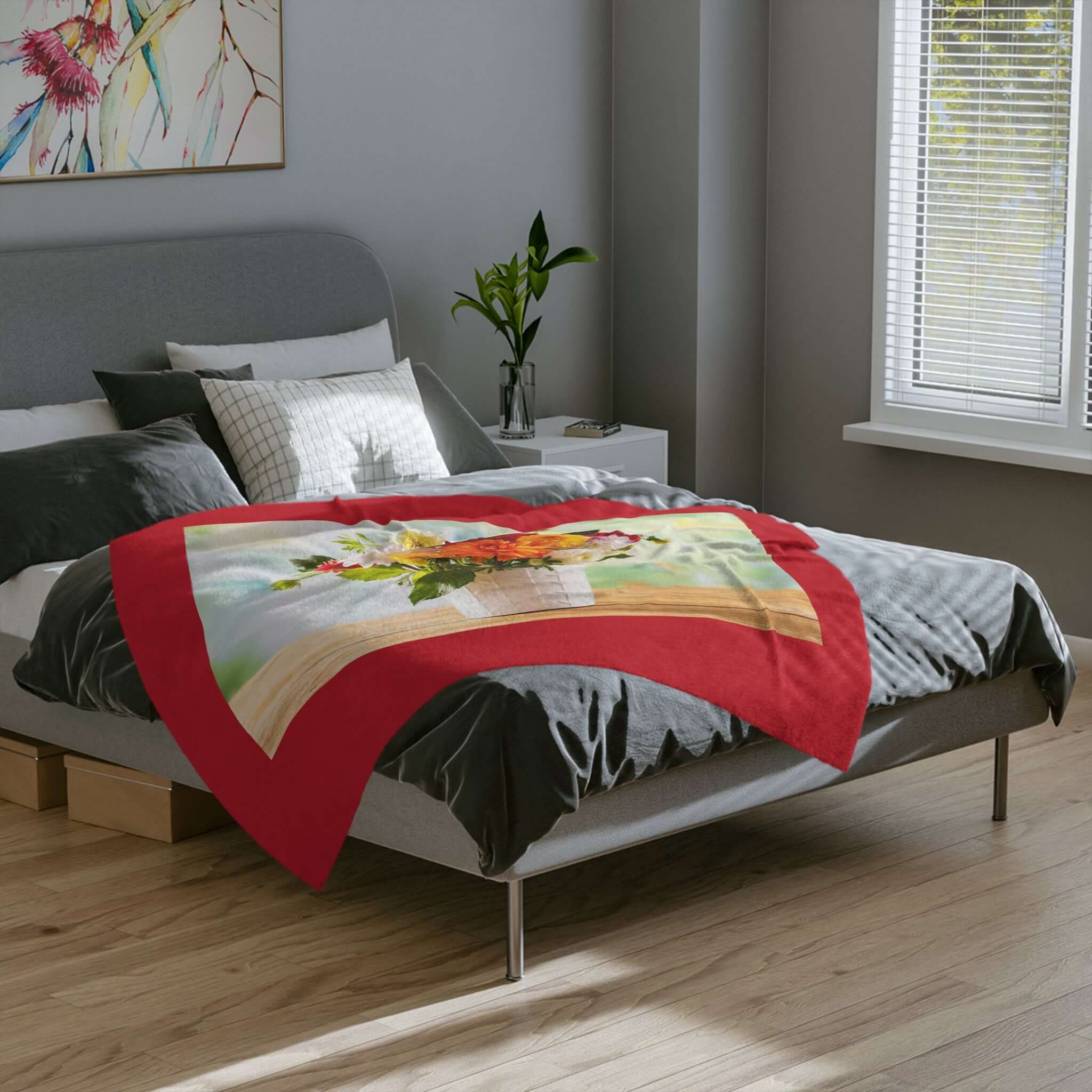 Velveteen Minky Blanket