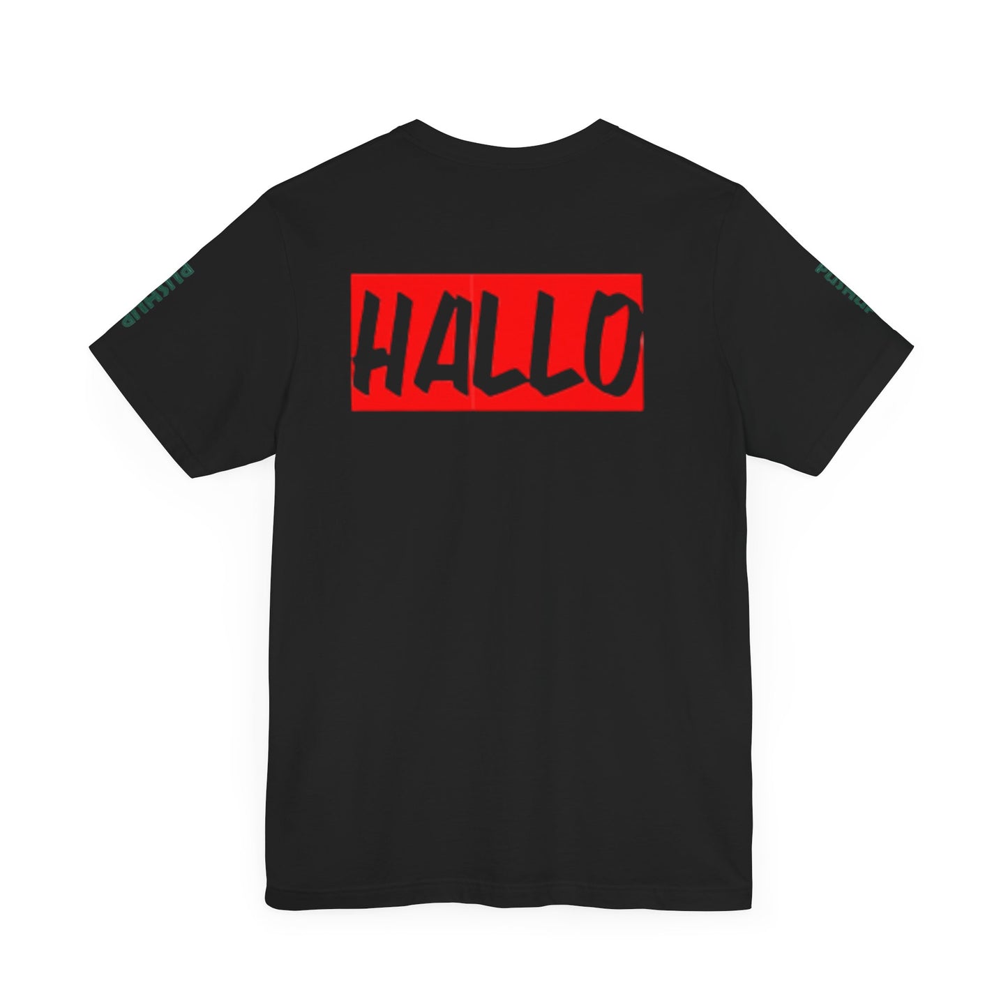 Funny Hallo Graphic Tee for Casual Vibes