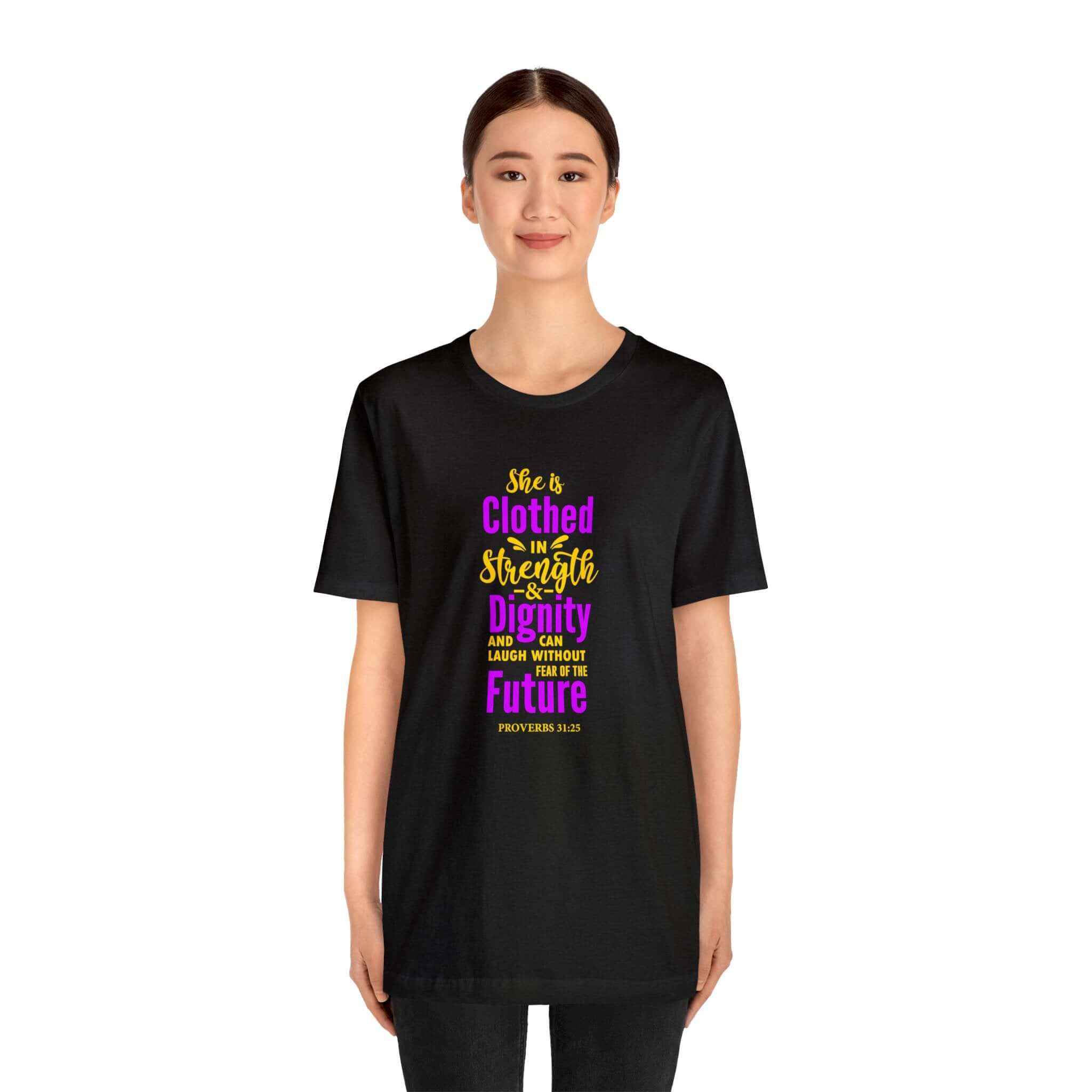 She Is Clothed In Strength Unisex Tee - RC’nSONS