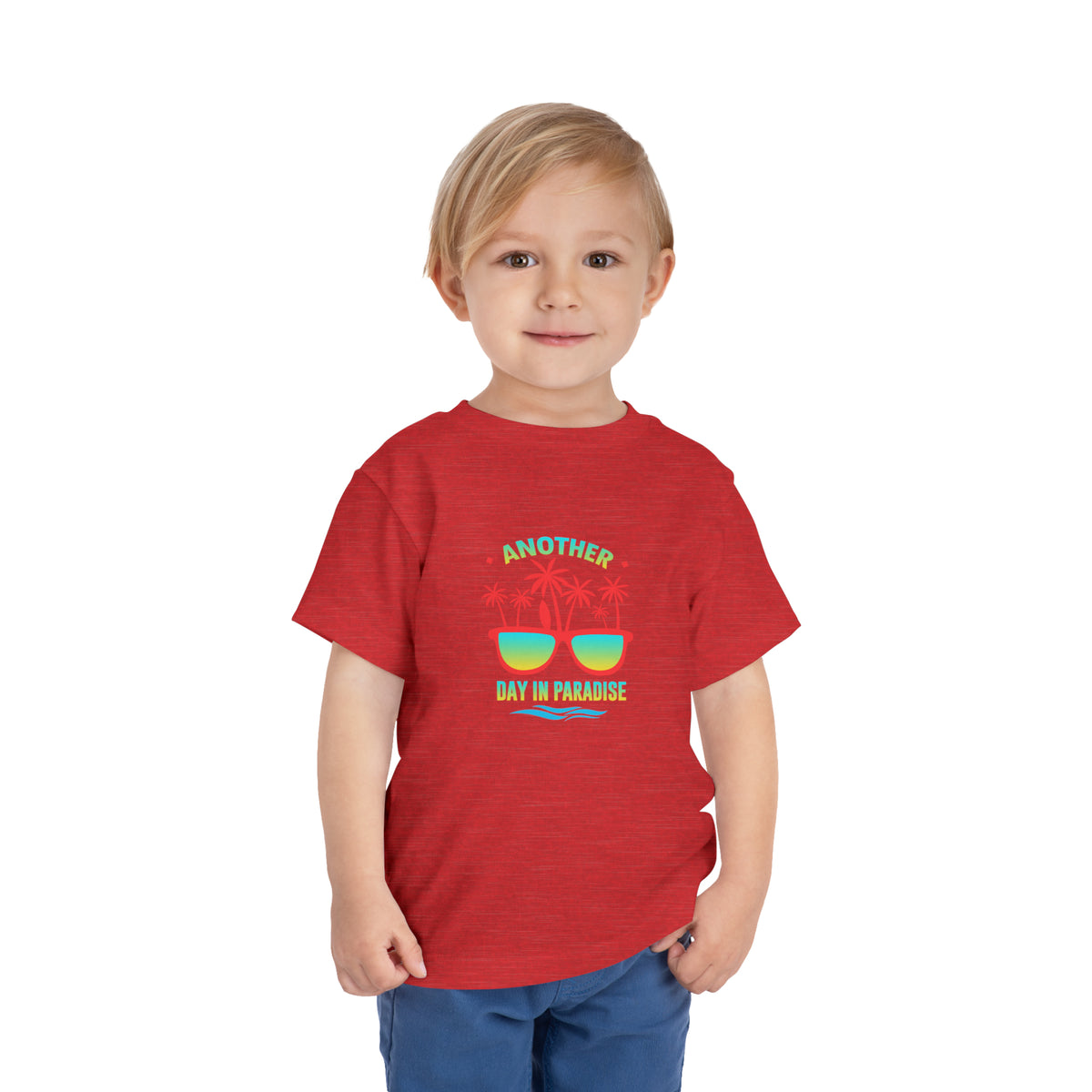 T-shirt pour tout-petits Un autre jour au paradis 