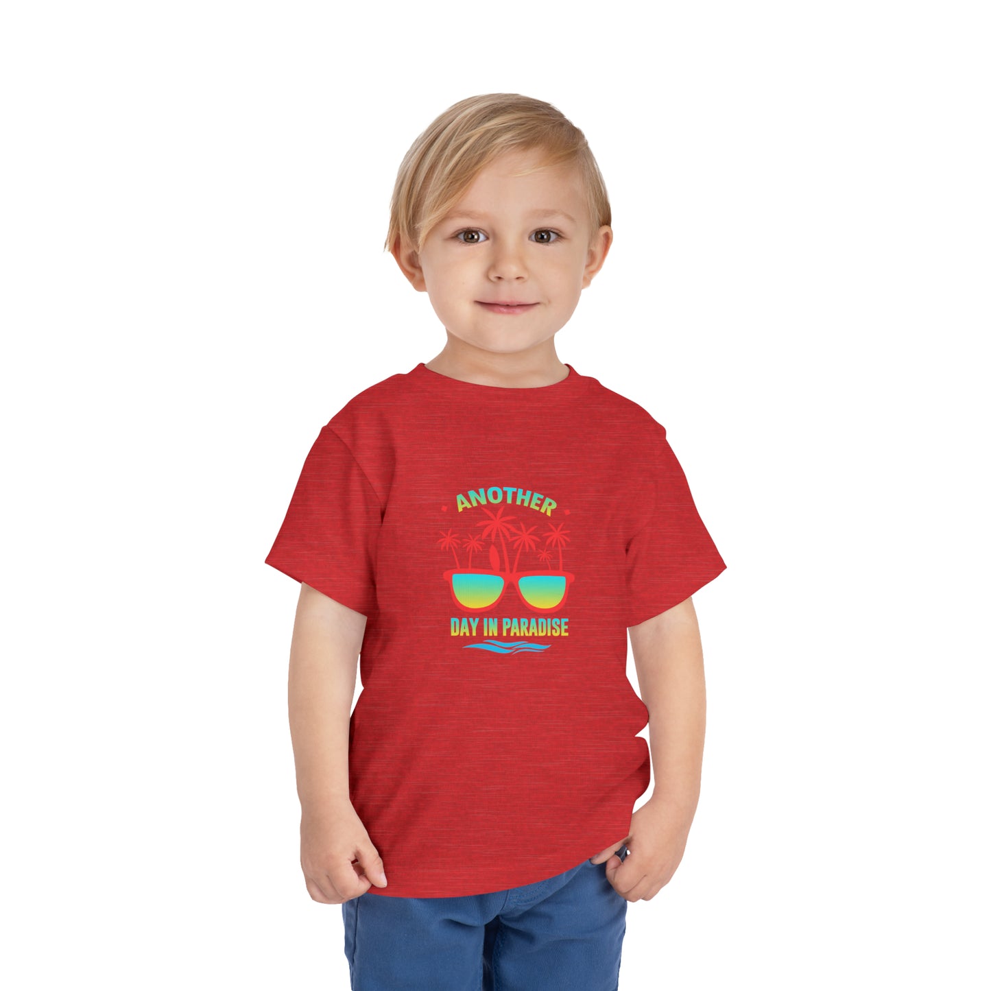 T-shirt pour tout-petits Un autre jour au paradis 