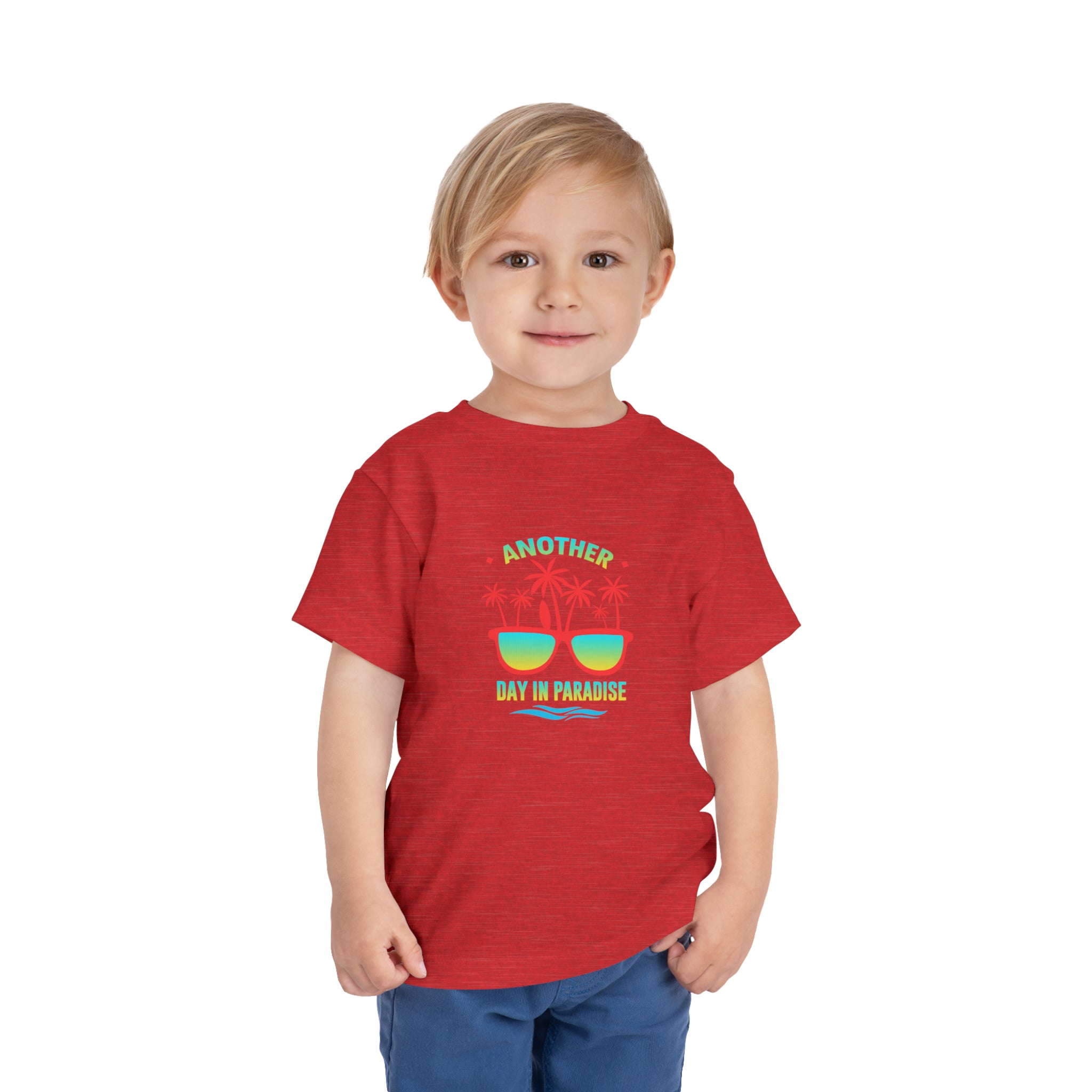 T-shirt pour tout-petits Un autre jour au paradis 