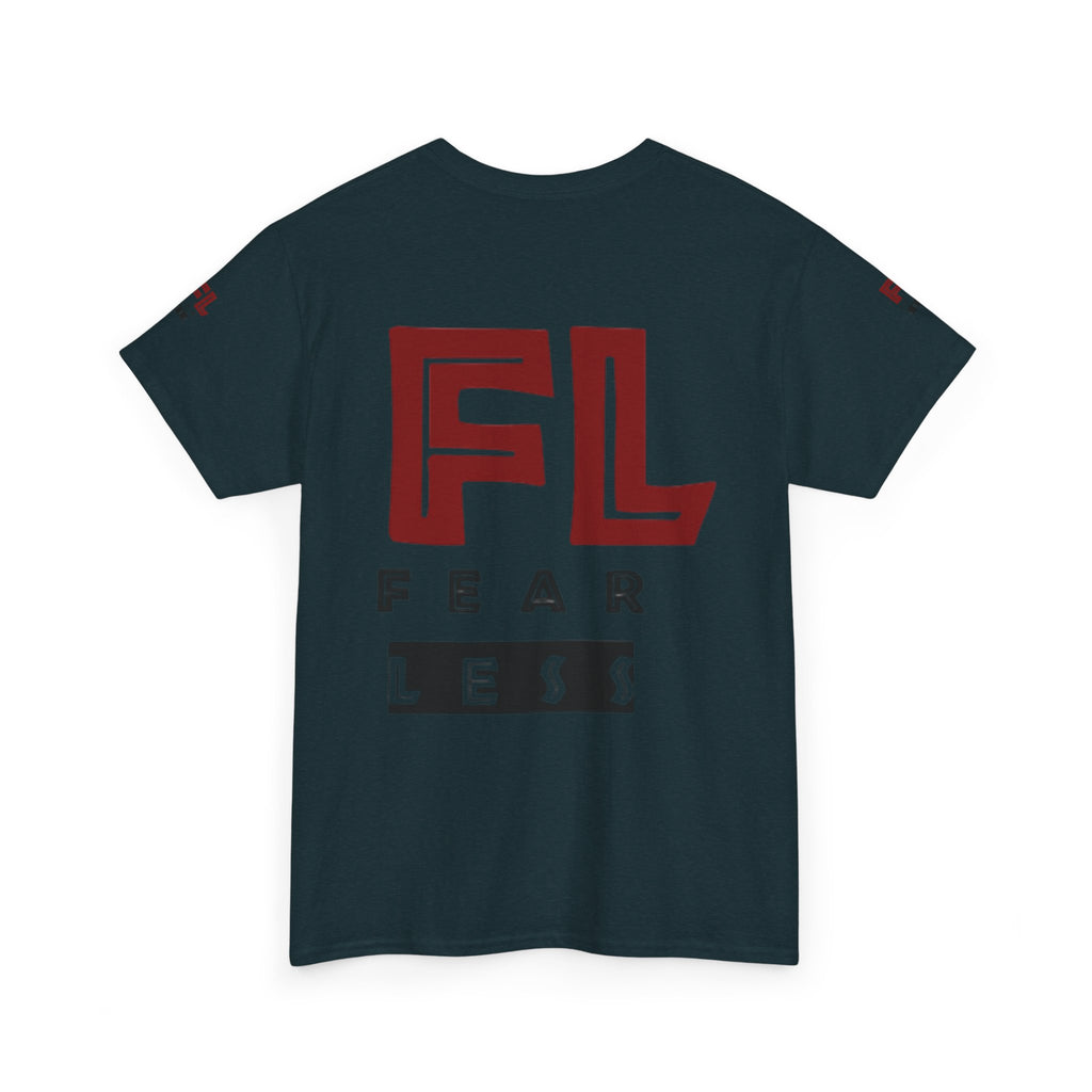 Fearless Graphic Unisex Heavy Cotton Tee - Bold Statement Shirt