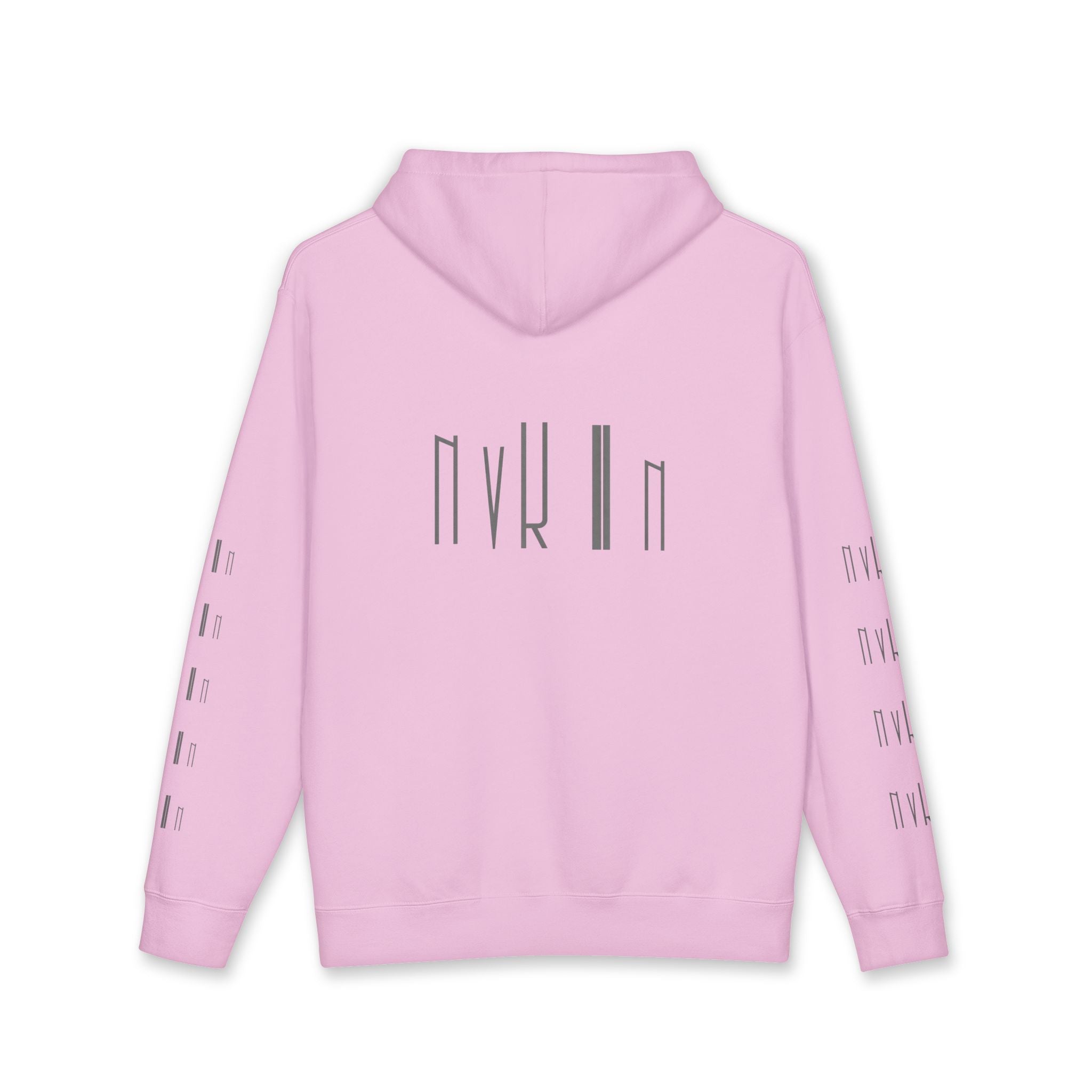 Nvklln Hoodie — Modern Rune-Style Graphic Sweatshirt