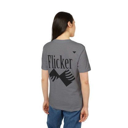 Flicker Unisex Creator T-Shirt - Trendy Graphic Tee for Creatives