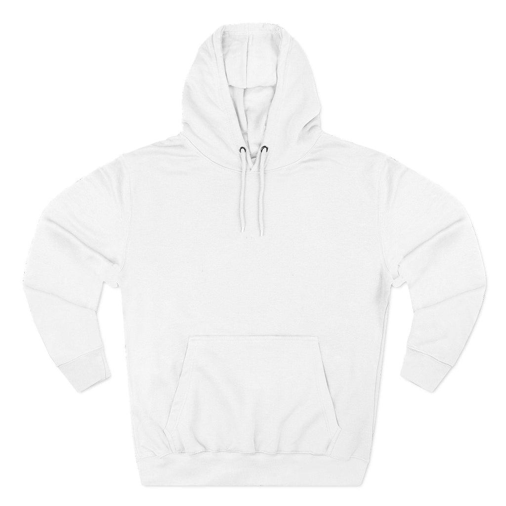 Cozy Three-Panel Fleece Hoodie, Perfect for Fall, Streetwear, Casual Outfits, Gift for Him/Her, Unique Layering Piece Printify