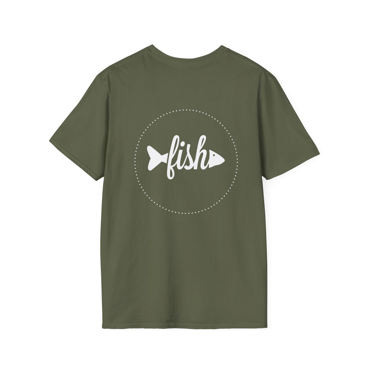 Casual Fish Graphic Tee - Perfect for Nature Lovers