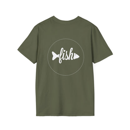 Casual Fish Graphic Tee - Perfect for Nature Lovers