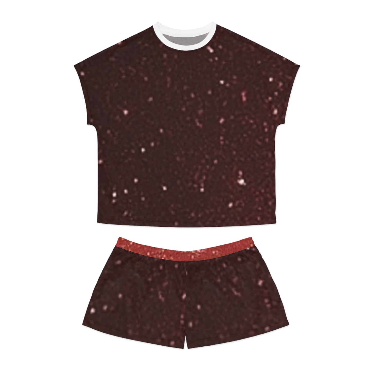 Cozy Women's Short Pajama Set, Summer Sleepwear, Casual Lounge Set, Perfect for Relaxing, Great Gift for Birthdays or Holidays Printify