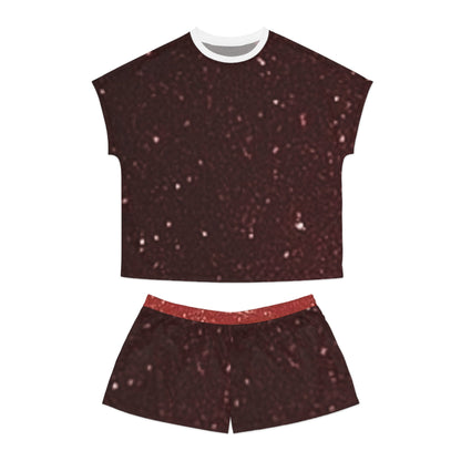 Cozy Women's Short Pajama Set, Summer Sleepwear, Casual Lounge Set, Perfect for Relaxing, Great Gift for Birthdays or Holidays Printify