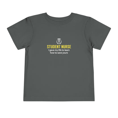 Tee-shirt pour tout-petits étudiant infirmière 