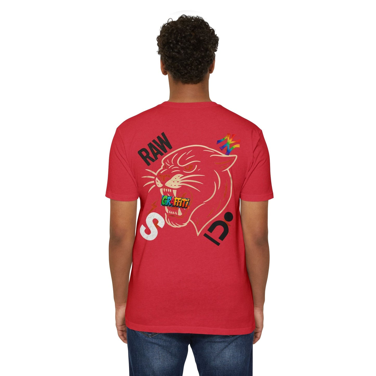 Urban Graffiti Panther T-Shirt | Cool Graphic Tee, Streetwear, Unisex Printify