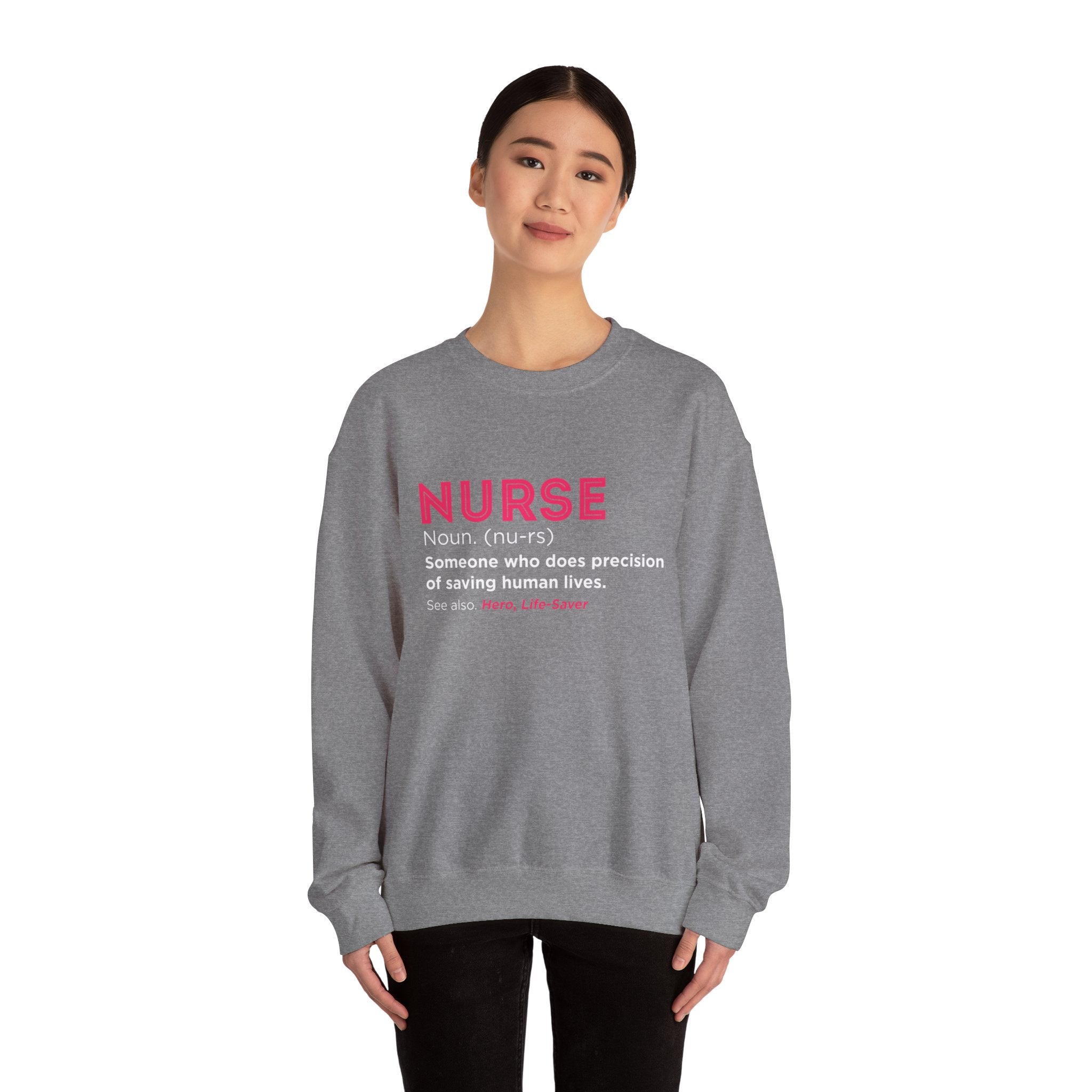 Sweat-shirt unisexe infirmière 