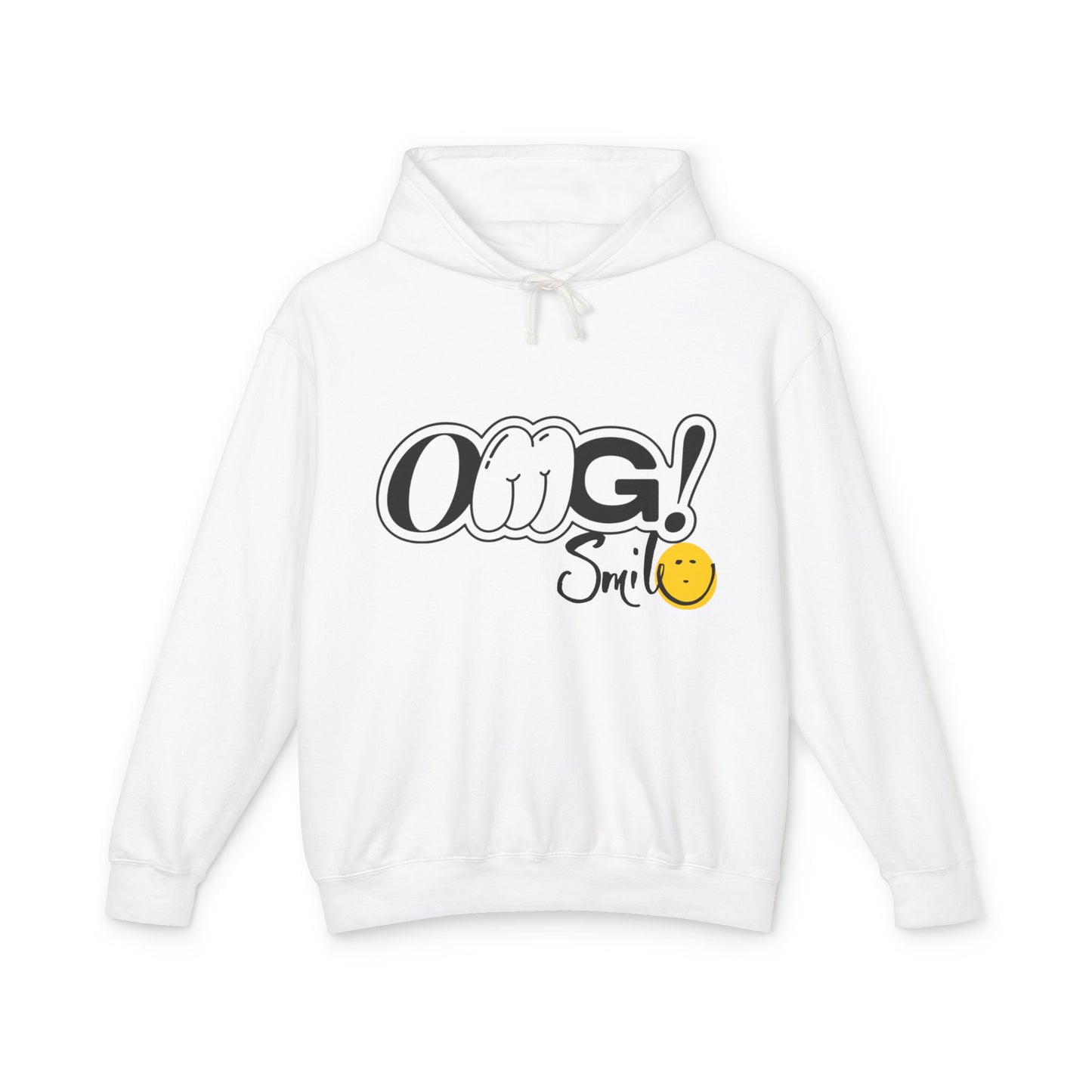 OMG!Smile Lightweight Hooded Sweatshirt
