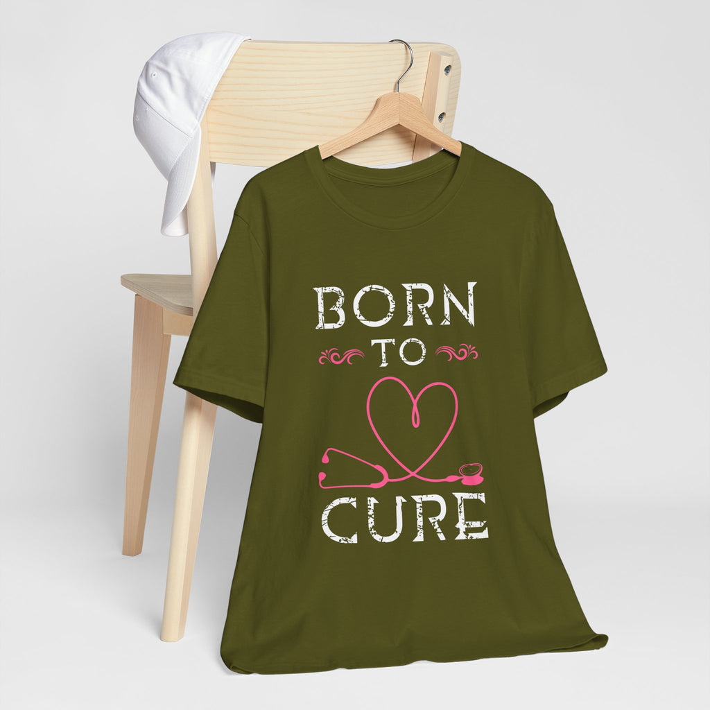 Né pour guérir le tee-shirt unisexe 