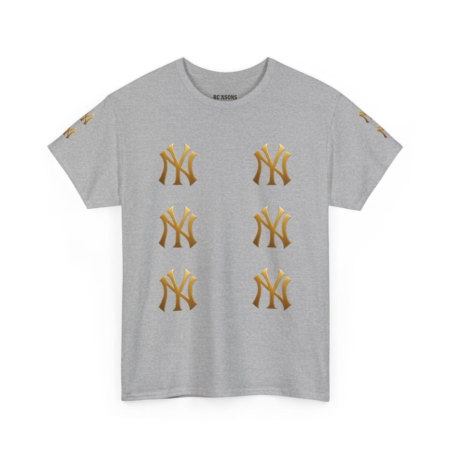 Gold Logo Unisex Heavy Cotton Tee Printify