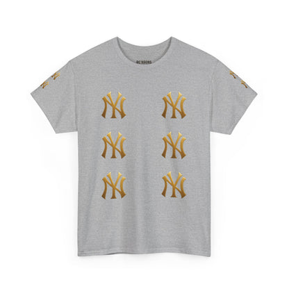 Gold Logo Unisex Heavy Cotton Tee Printify