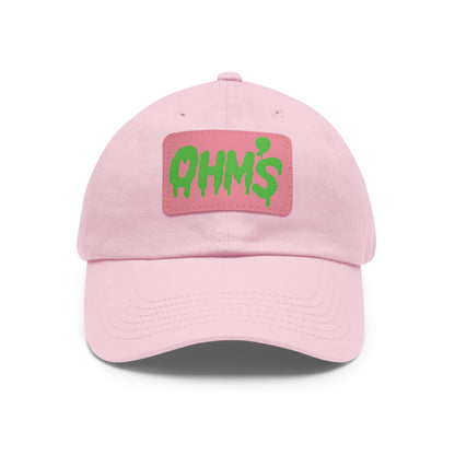 Dad Hat Olm's Cap Rectangle Leather Patch