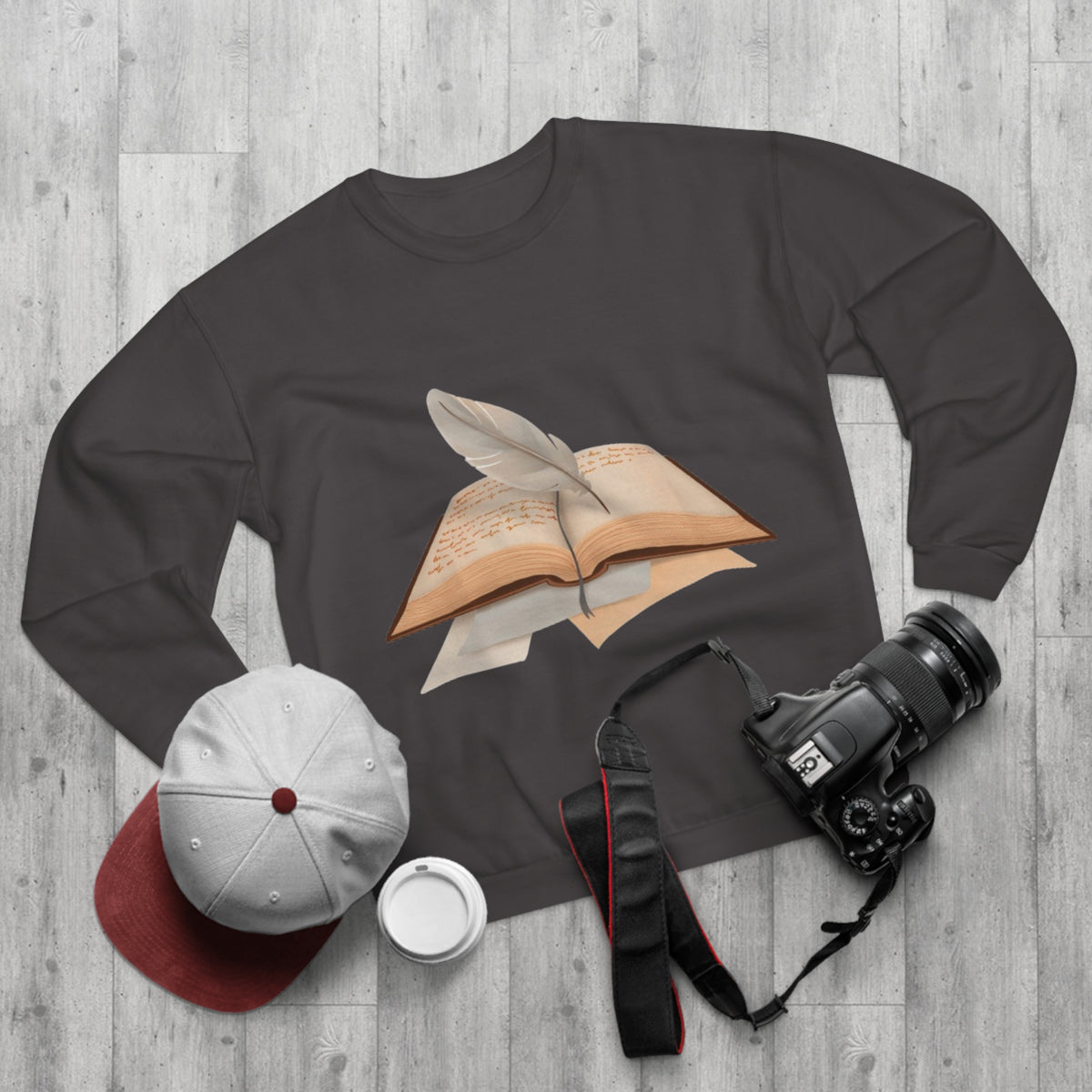 RCNSONS Unisex Crew Neck Author Sweatshirt (EU)