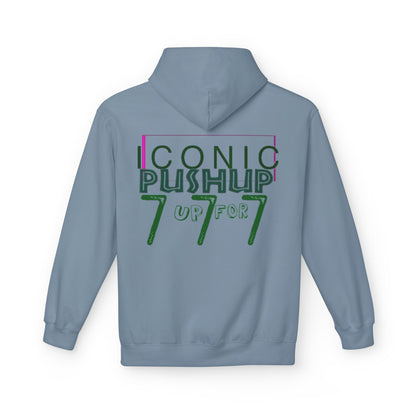 Iconic Push-Up Fleece Hoodie - Trendy Unisex Sweatshirt
