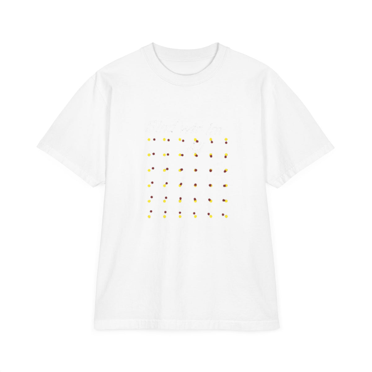 Drop-Shoulder T-Shirt - Chic sind wir im All