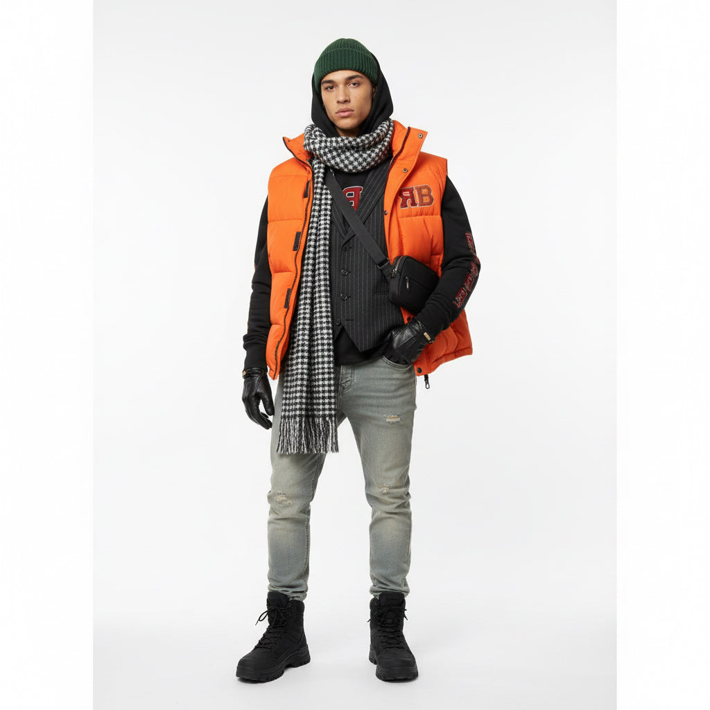 RB Hooded Long Sleeve Tee — RB Logo Hooded Tee