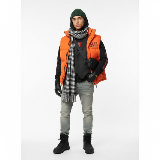 RB Hooded Long Sleeve Tee — RB Logo Hooded Tee