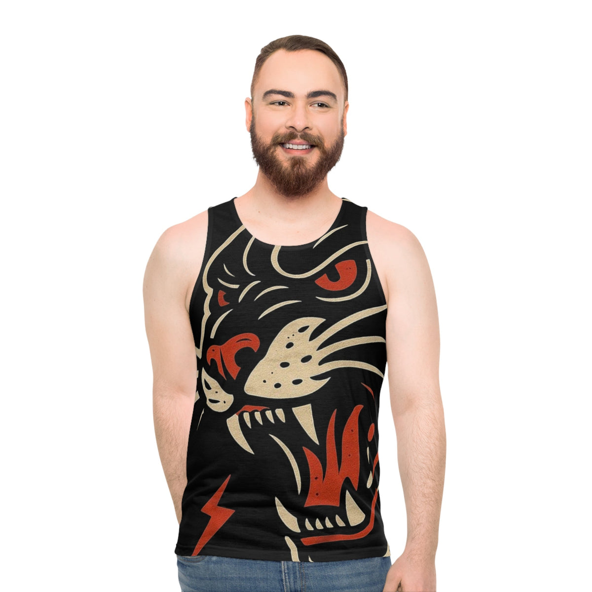 Unisex Tank Top | Summer Vibes, Animal Lover Gift, Festival Wear, Casual Street Style, Fitness Apparel Printify