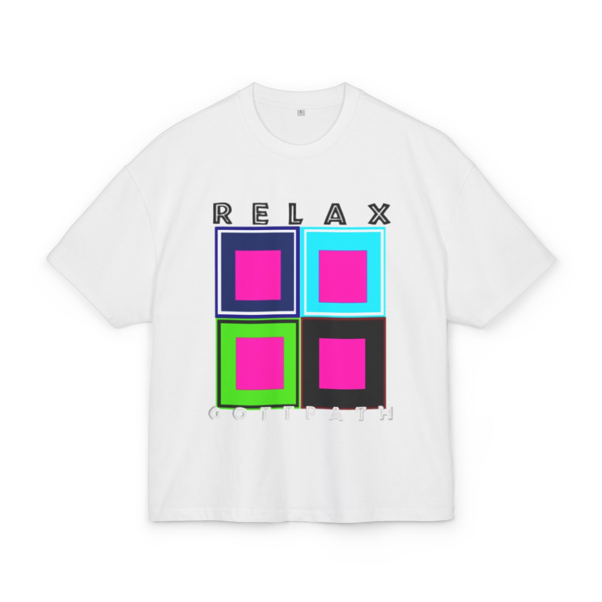 Box Tee Relax Path T-Shirt - Unisex Ultra Heavy Cotton
