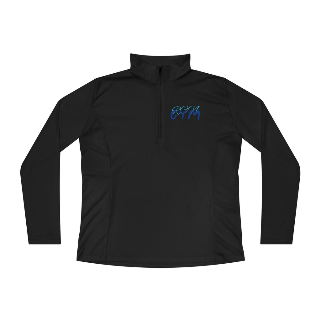 Quarter-Zip Pullover - Casual and Comfortable Women's Quarter-Zip Pullover