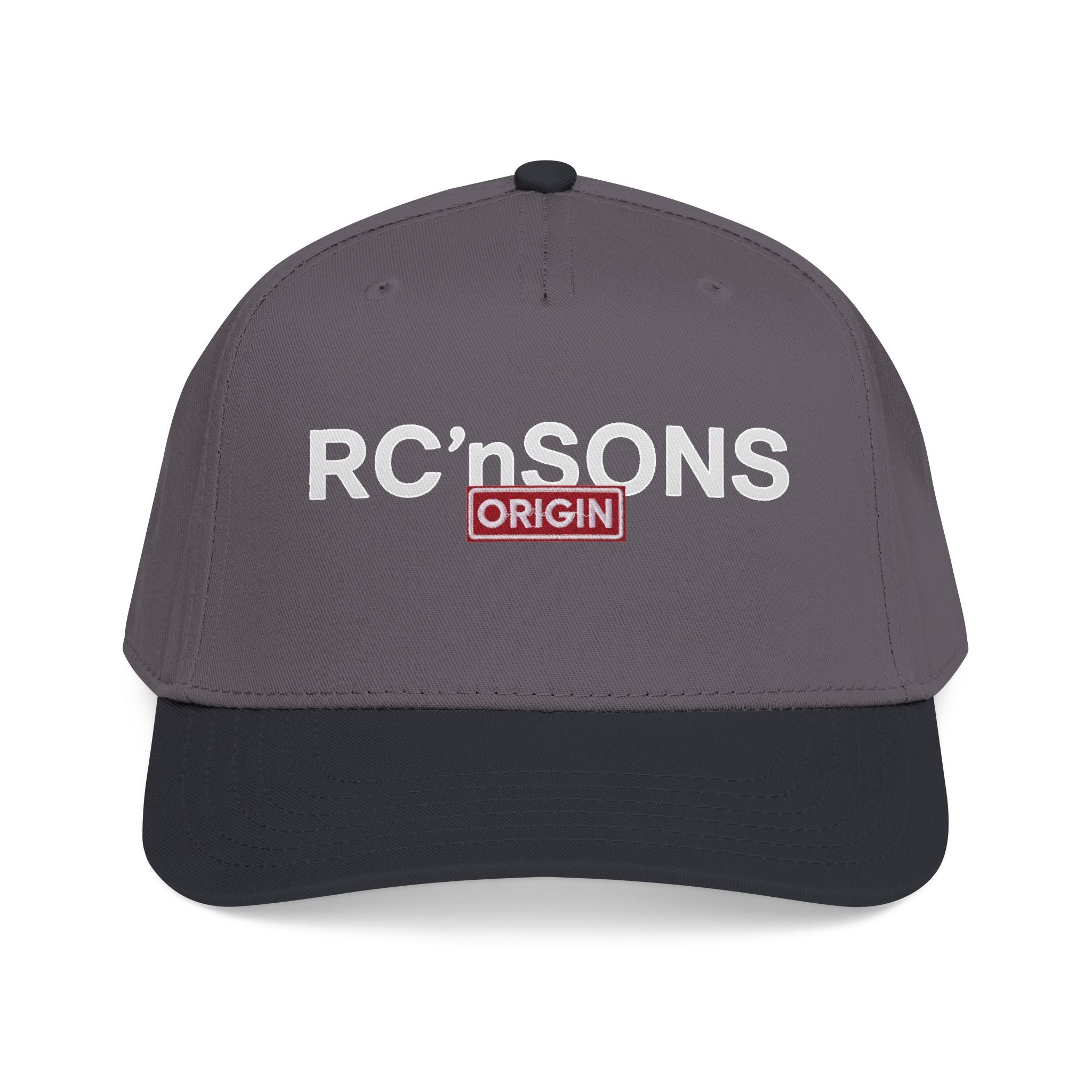 RC'nSONS Embroidered Baseball Cap - Mid Profile Two-Tone Hat