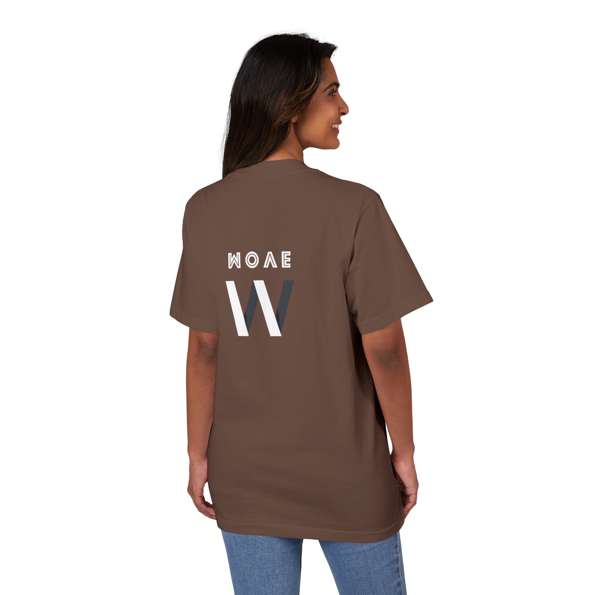 Drop-Shoulder T-Shirt Modern Move Design Printify