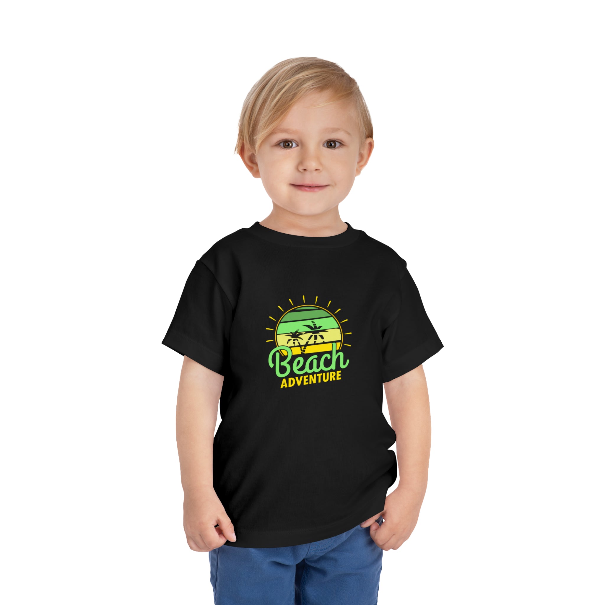 T-shirt pour tout-petits Aventure à la plage 