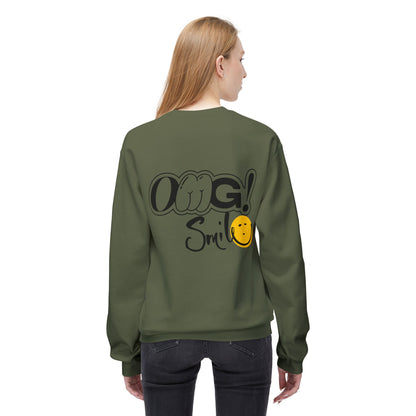 OMG!Smile Softstyle  Crewneck Sweatshirt