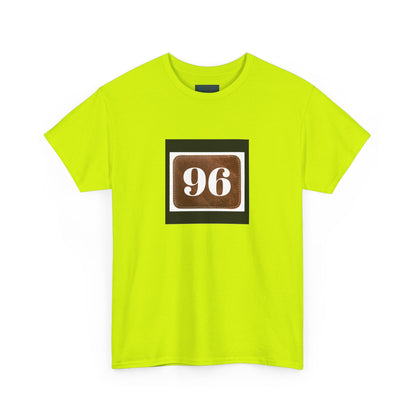 Vintage Style Unisex Heavy Cotton Tee - Classic 96 Design