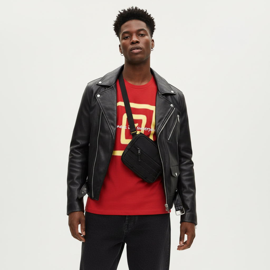 Oversized Tee - Kindness is a Super Power Graphic Design Shirt for Men Printify