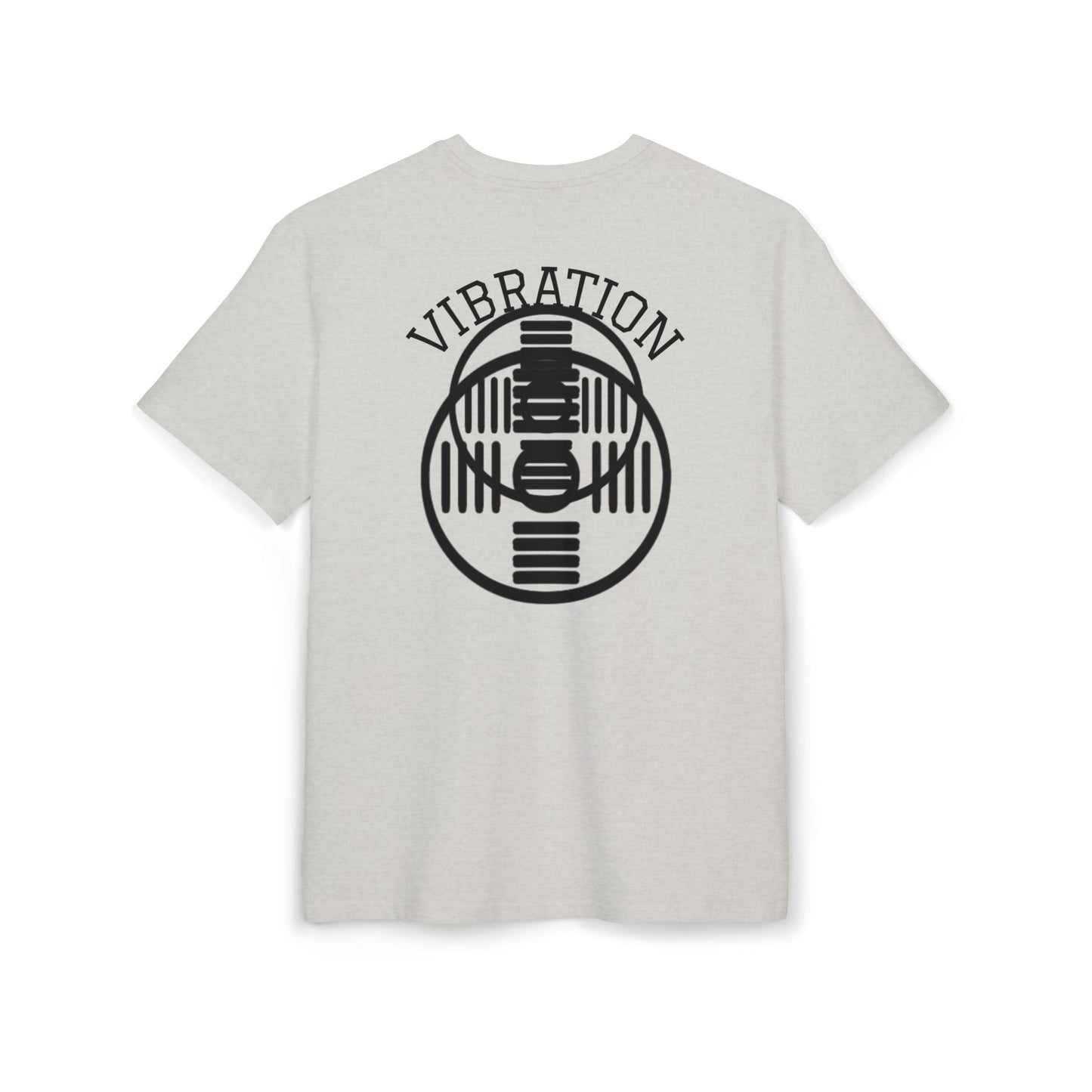 Unisex Vibration Oversized Tee | Comfortable Streetwear, Gym Apparel, Gift for Fitness Lovers, Casual Daily Wear, Graphic Tee