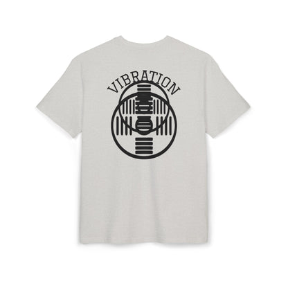 Unisex Vibration Oversized Tee | Comfortable Streetwear, Gym Apparel, Gift for Fitness Lovers, Casual Daily Wear, Graphic Tee