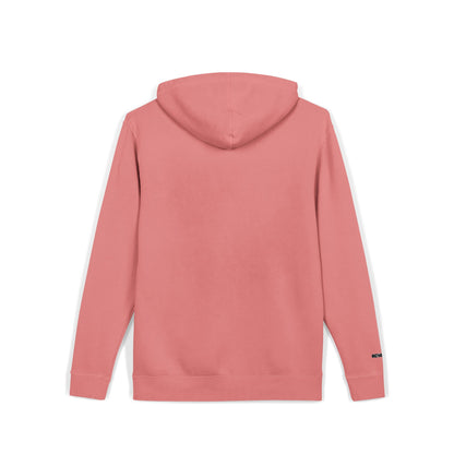 Embroidered Unisex Pigment-Dyed Hoodie - Cozy Streetwear, Perfect for Casual Days, Gift for Friends, Fall Fashion, Everyday Comfort