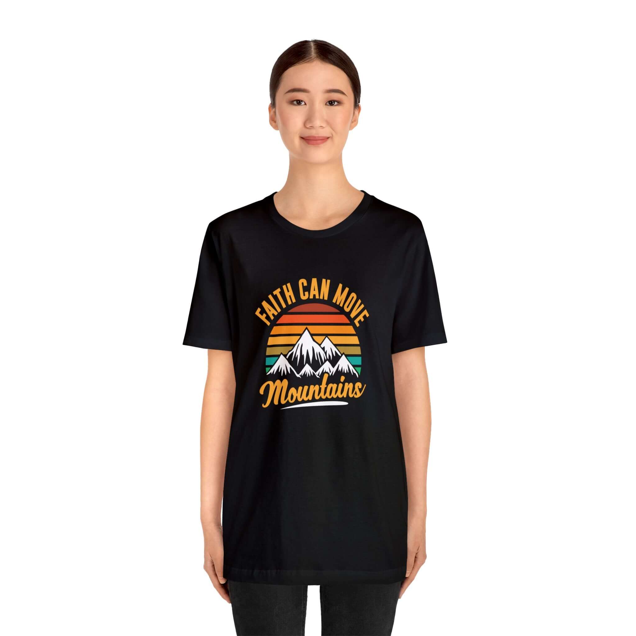 Faith Can Move Mountains Unisex Tee - RC’nSONS