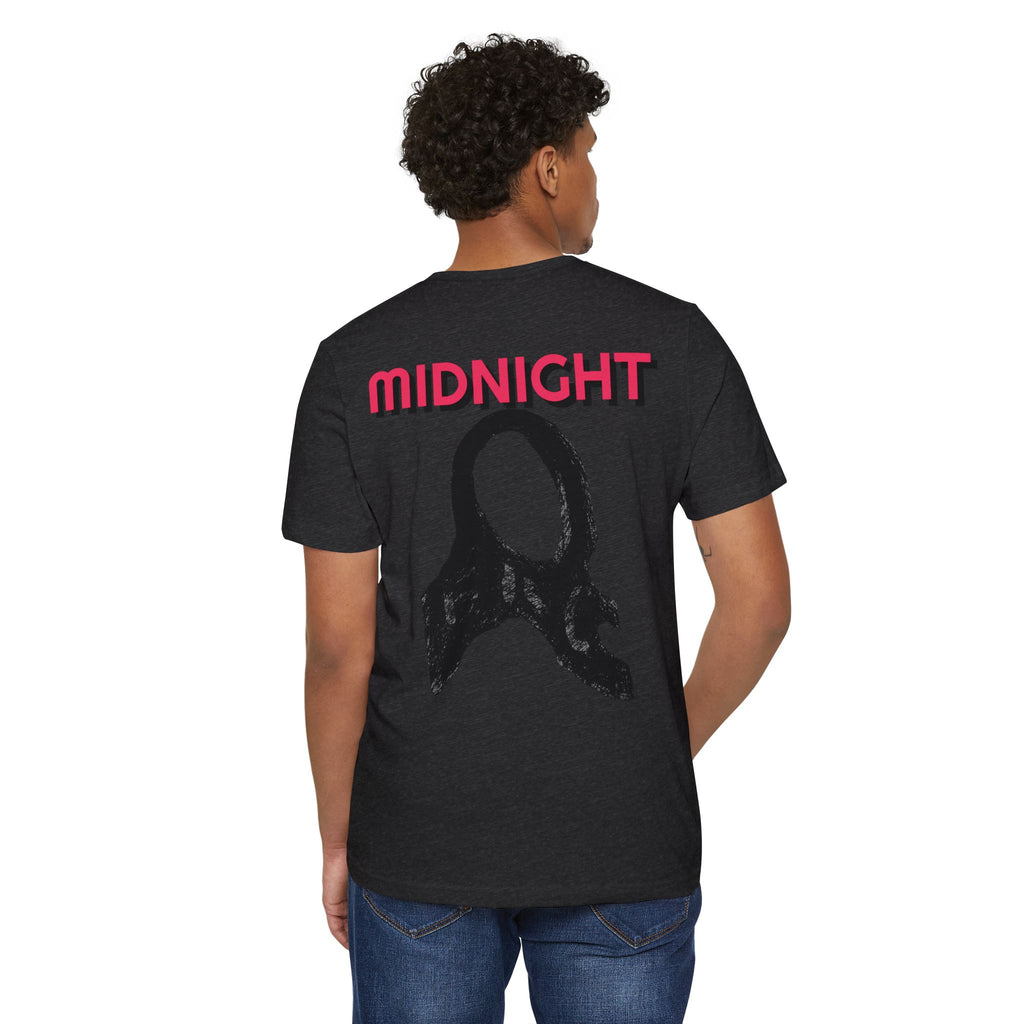 Midnight Unisex T-Shirt - RC'nSONS Organic Recycled Tee