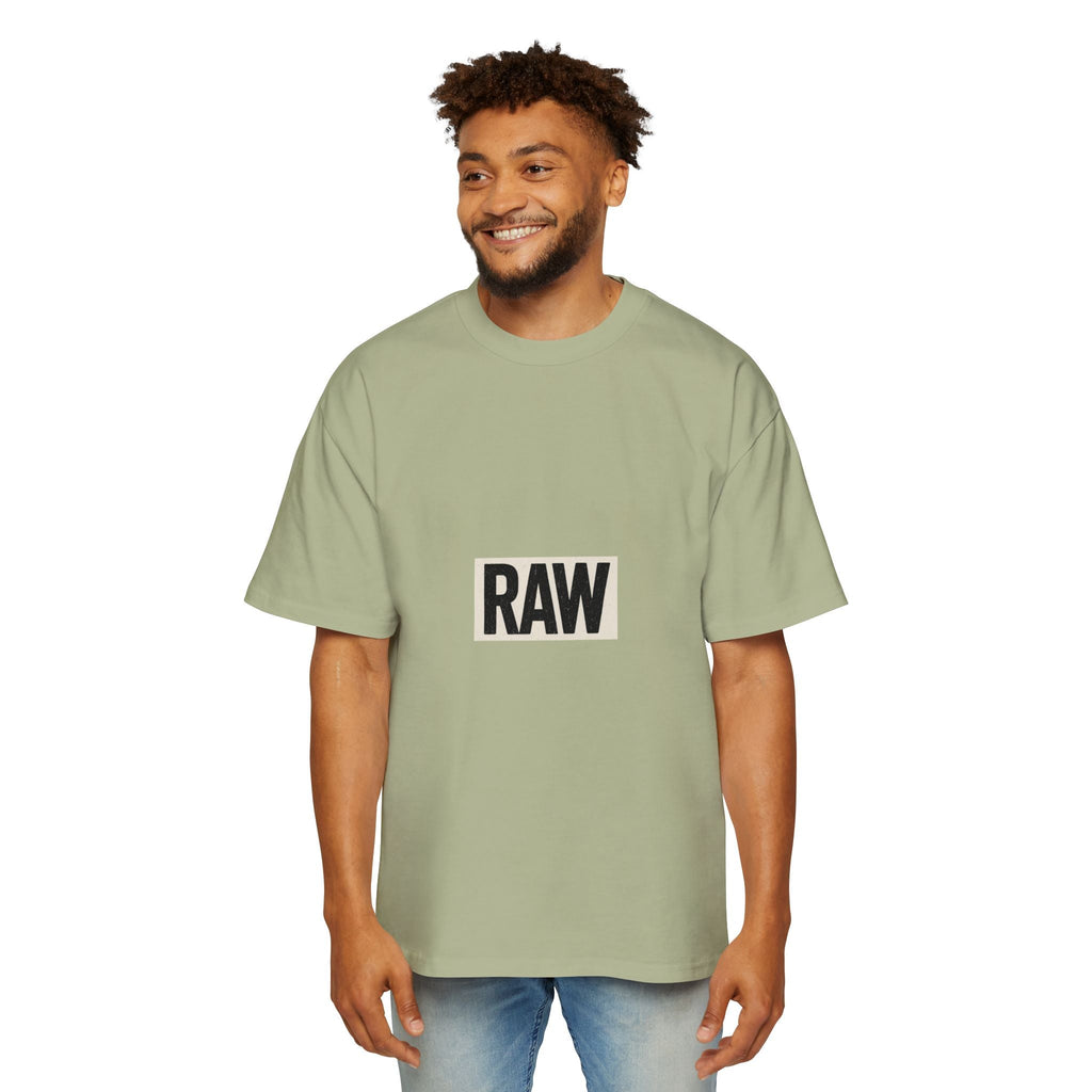 Oversized Tee - Raw Unique Design Printify