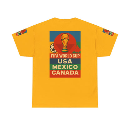 FIFA World Cup Unisex Tee, Sports Fan Shirt, Soccer T-Shirt, Tournament Apparel, Team Spirit Gear, Gift for Fans Printify